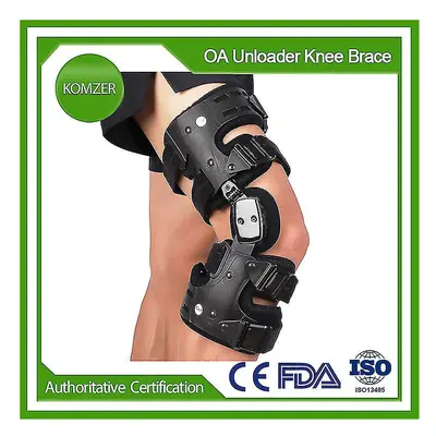 (Right) Komzer Oa Unloader Knee Brace, Osteoarthritis Of The Bone On Bone Knee Support, Rheumato