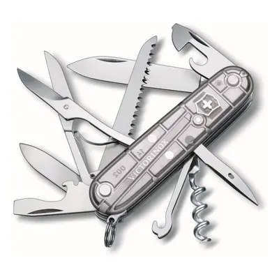 Huntsman Swiss Army Knife, Medium, Multi Tool, Camping Knife, Functions, Large Blade, Bottle Ope