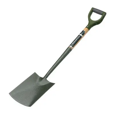 Bulldog Evergreen Digging Spade 28" Wooden Handle Plastic Ergo