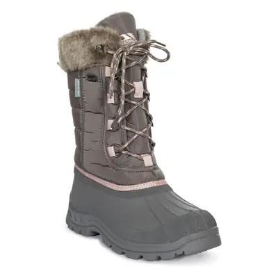 (8, Storm Grey) Trespass Womens Snow Boots Waterproof Stavra II