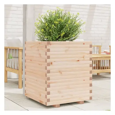 vidaXL Garden Planter 60x60x72 cm Solid Wood Pine