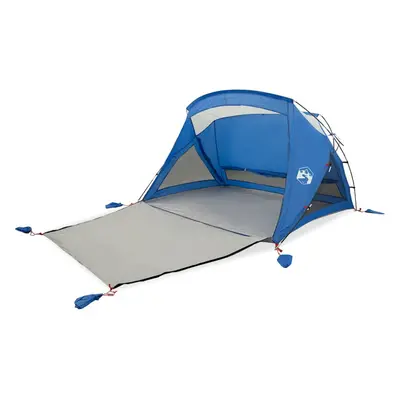 (azure blue) vidaXL Beach Tent 2-Person Grey Waterproof tent garden tent outdoor shelter