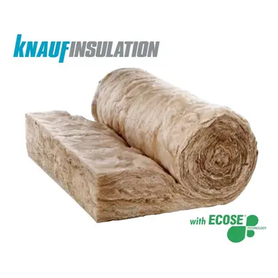 (200mm, 4) Knauf Loft insulation roll, floor & roof lagging, 100mm, 170mm & 200mm thick