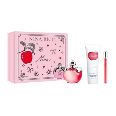 Nina By Nina Ricci Pcs Set For Women: 2.7 Eau De Toilette Spray + 0.33 Oz Eau De Toilette Rollbe