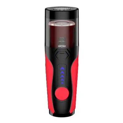 (black) Masturbation Automatic Piston Powerful Rotation Telescopic Masturbator Men One Button Ac