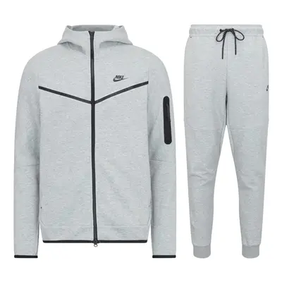 (Medium) Nike Tech Fleece Tracksuit Set Grey