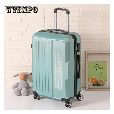 (green, 36*24*57cm) Luggage Suitcase Trolley Case Travel Bag Rolling Wheel Carry-on Boarding Men