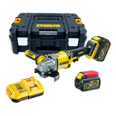 Dewalt DCG414T2 54v XR FlexVolt Angle Grinder 125mm - Includes x 6.0ah Battery