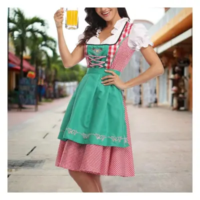 (green, XL) (great Home)women&apos;s Fashion Oktoberfest Costumes Dresses Dress Up Dress Up Sets