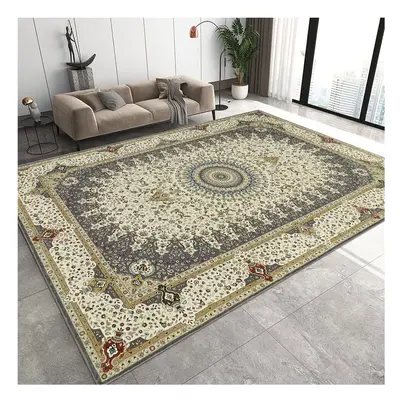 (Willow Grey, X cm-Living Room Rug) Extra Large Rugs Traditional Carpets for Living Room Bedroom