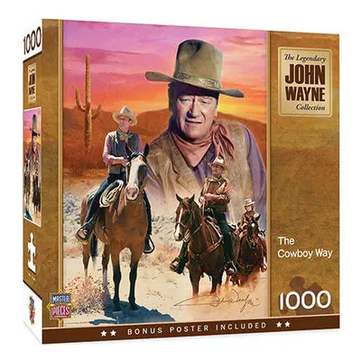 MasterPieces John Wayne The Cowboy Way Piece Jigsaw Puzzle