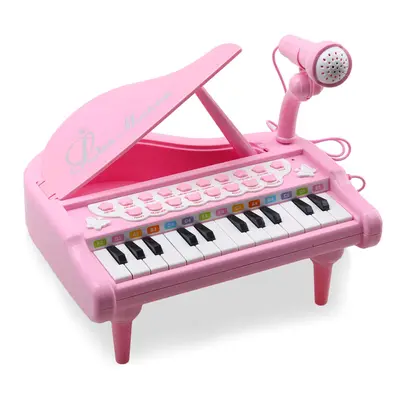 AmyBenton Kids Piano - Toddler Pink Piano for Girls - Baby Piano Keyboard for 2 Year Old - Keys 