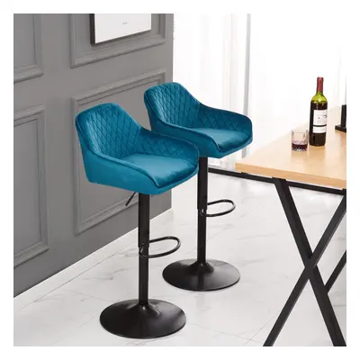 (Teal, pcs) Bar Stools | Breakfast Chairs