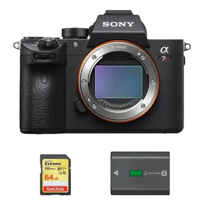 SONY A7R III Body + 64GB SD card + NP-FZ100 Battery