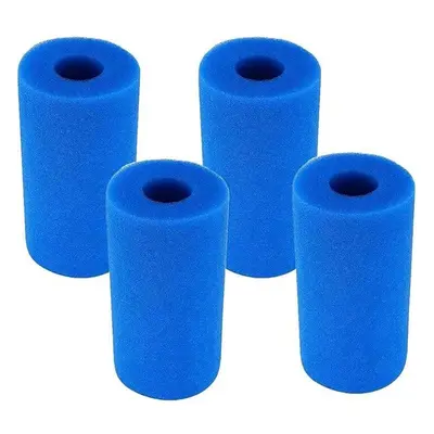 Set of sponge filter cartridges for Intex Type A swimming pool - Blue