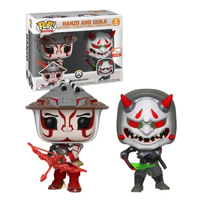 Pop Funko Hanzo and Genji 2-Pack E3 Limited Edition