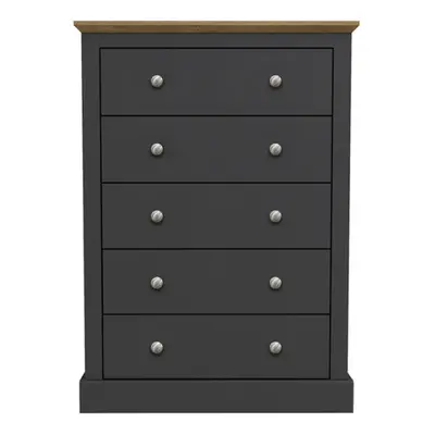 DEVON CHARCOAL DRAWER CHEST