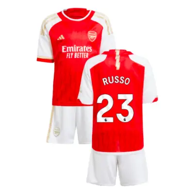 (3-4 Years) Arsenal Home Mini Kit (Russo 23)