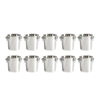 10X Stainless Steel Ice Punch Bucket Wine Beer Cooler Champagne Cooler Portable Bar Party Club I