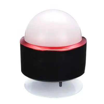 (Red) Mini Portable bluetooth Wireless Speaker & LED Night Light For IPhone Tablet MP3