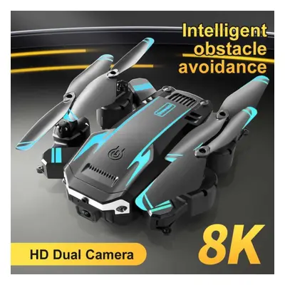 RC Drone 8K HD Dual Camera WIFI FPV Foldable Quadcopter w/ Batteries