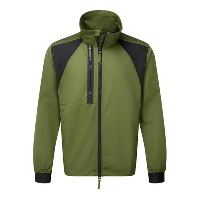 (L, Olive Green) Portwest Mens WX2 Stretch Work Jacket