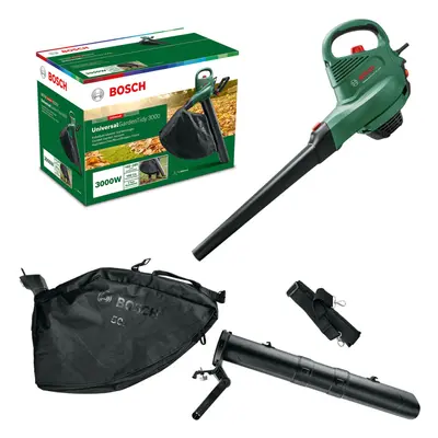 Bosch Home and Garden Electric Leaf Blower and Vacuum UniversalGardenTidy (3000 W, collection ba