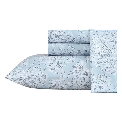 Wrangler Full Sheet Set Silky Lightweight Bedding Set Paisley Home Decor OekoTex Certified Prair