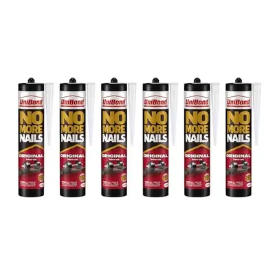 No More Nails Original, Heavy-Duty Mounting Adhesive, No Nails Strong Glue for Wood, Ceramic, Me