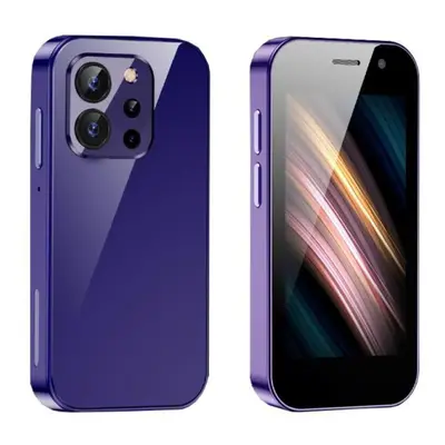 (purple, 2GB&16GB) Xs15 Pro Small Smartphone 3.0 Inch Android 9.0 Quad-core Ram 2gb/3gb Rom 16gb