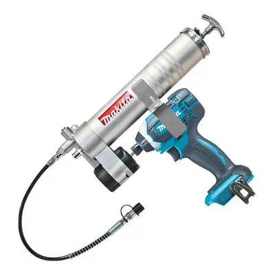 Makita 18v LXT Grease Gun Attachment with DTD152Z Cordless Impact Driver - Bare