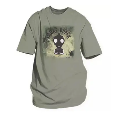 Smoking Men's T-Shirt Olive Drab - Large