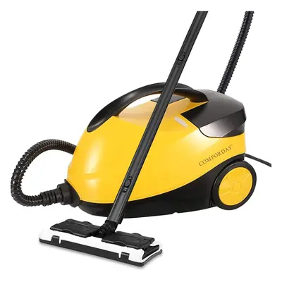 (Yellow) 2000W Multi-Purpose Steam Cleaner with Pieces Accessories, Home Steamer with 1.5L Water