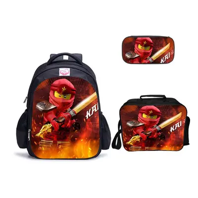 (A-9) Ninjago School Bag Set 17-inch Backpack