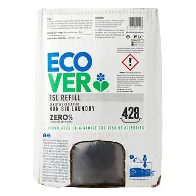 Ecover Zero Laundry Liquid 15Ltr