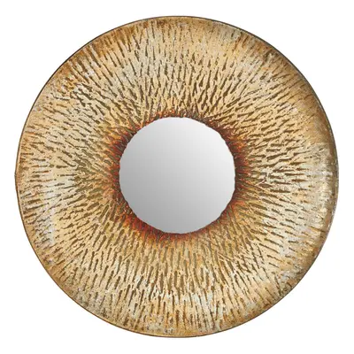 Premier Housewares Faiza Small Textured Wall Mirror