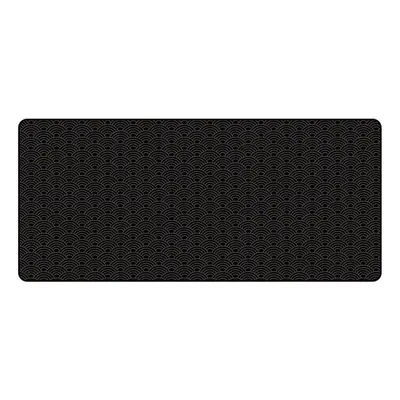 (Black Ripple) Extra Large Mouse Pad