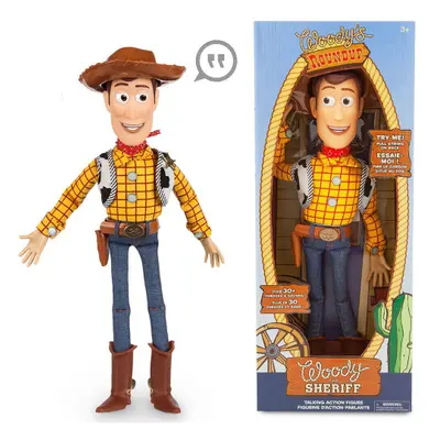 38CM Toy Story Talking Woody Doll Pull String Kids Soft Figures Toy Gifts