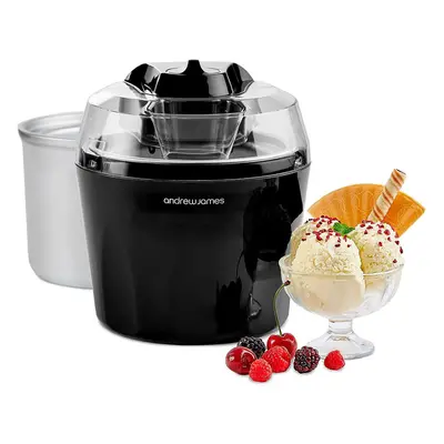 Andrew James Ice Cream Maker Machine Frozen Yoghurt Sorbet Maker1.5L