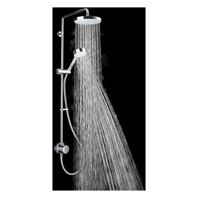 Mira Minimal Thermostatic Mixer Shower Chrome Twin Adjustable Head Exposed EV