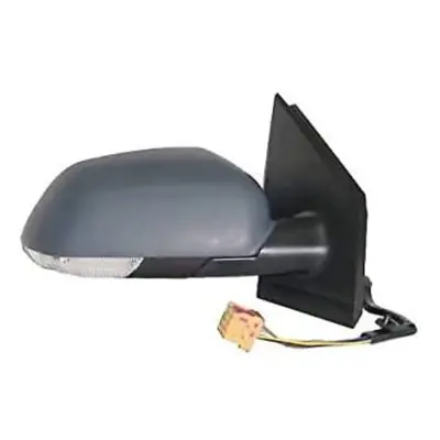 VW Polo Door Wing Mirror Manual Primed Driver Side