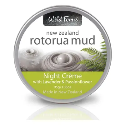 Wild Ferns Rotorua Mud Night CrÃ¨me with Lavender & Passionflower, g