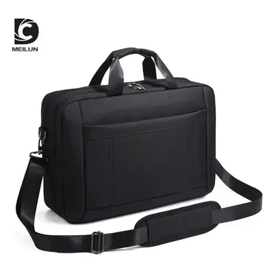 (16 inches) Laptop Bag Business Simple Shoulder Messenger Bag Briefcase Men&apos;s Bag