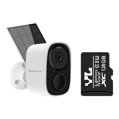 (Solar Camera 64G) Wireless Wifi Camera CCTV Security Camera Outdoor Full HD 1080P Audio IP Came