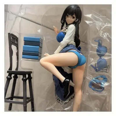 (multicolor) Anime Literary Beautiful Girl Pvc Action Figure Model Toy