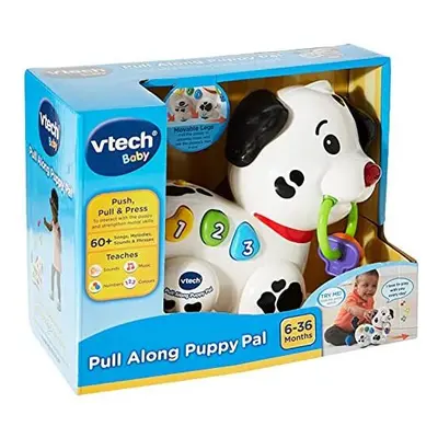 VTech Pull Along Puppy Pal, Pull Along Baby Walker with Music and Phrases, Pull Along Walker for