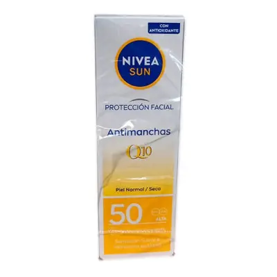 Nivea Sun Facial Control De Brillos Tono Medio Spf50 50ml