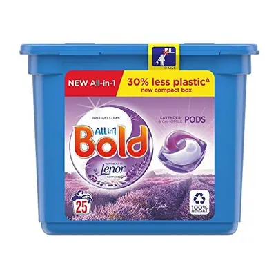 Bold All-in-1 Pods Washing Liquid Capsules Lavender & Camomile, Washes