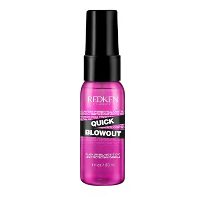 Redken Quick Blowout Heat Protection Spray for All Hair Types | Reduces blow dry time | Blowdry 