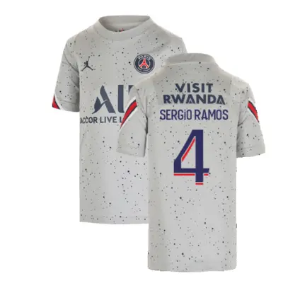 (SB) PSG Strike Fourth Shirt (Kids) (SERGIO RAMOS 4)